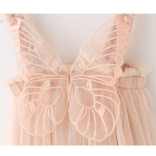 Birthday Strap Dress For Baby Girl Clothes Summer 3D Angel W