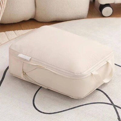 Travel Compression Packing Cubes Bag Portable Suitcase Cloth