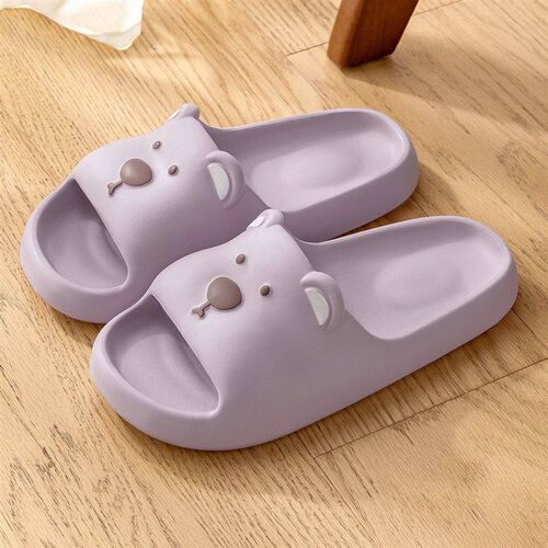 EVA Unisex Slippers Cute Bear Cartoon Home Slippers