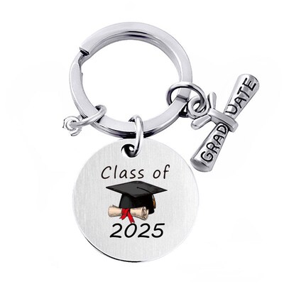 2025 keychain graduation season blessing gift class of 2025