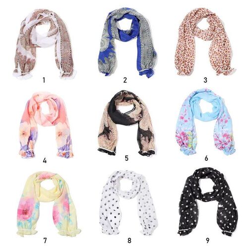 1PC Women Summer Anti-UV Arm Protection Sleeves Chiffon Shaw