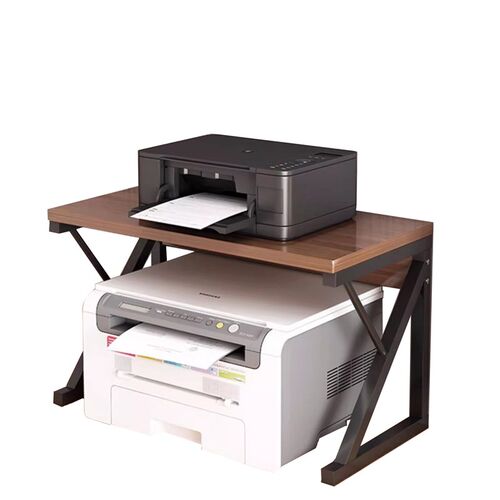 Printer storage rack office table desktop file small shelf