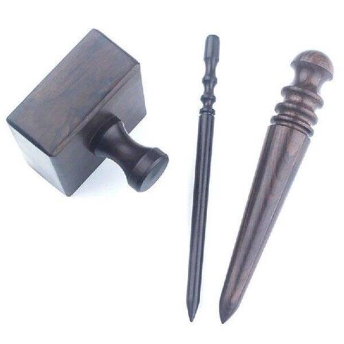 Leather Edge Burnisher Black Wood Edge Slicker Leather