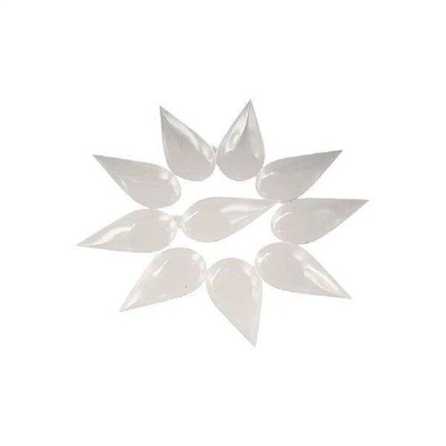 10Pcs Tableware Unbreakable Drop Appetizer Plates Plastic