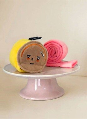 Snuffle Dog Stuffed Canned Dispensing Toy Chew-Resistant