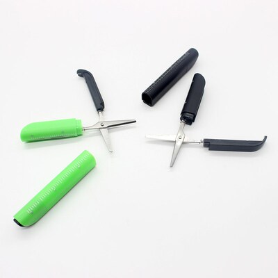 Creative Multifunction Plastic Ballpoint Pen With Folding Sc