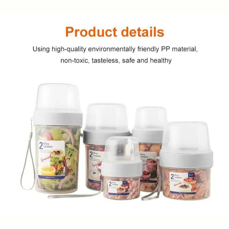Breakfast Oatmeal Cup Fresh-keeping Cereal Nut Yogurt Salad图片