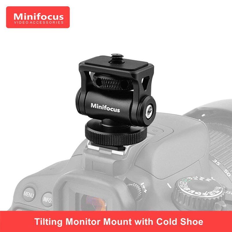Monitor Mount Tilting Adjustablea Hot Cold Shoe Fill Light M - 实物图