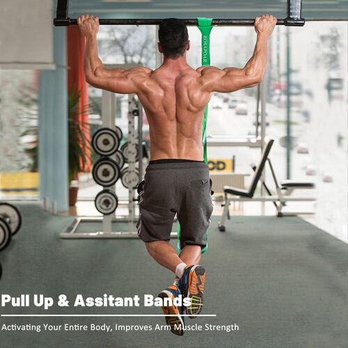 5pcs Pull Up Assistance Bands,Resistance Bands,Exercise Band
