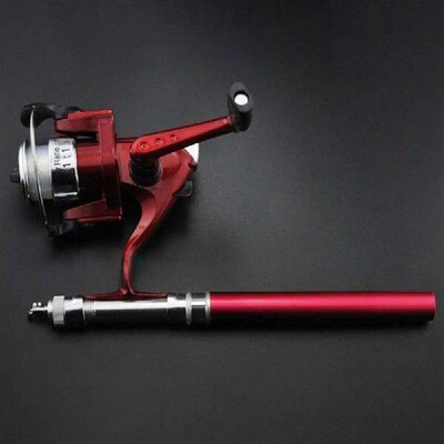 New Collapsible Pen Fishing Rod Mini Combos Pesca