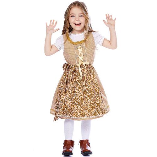 German Oktoberfest Children Costume Bavarian Fantasia