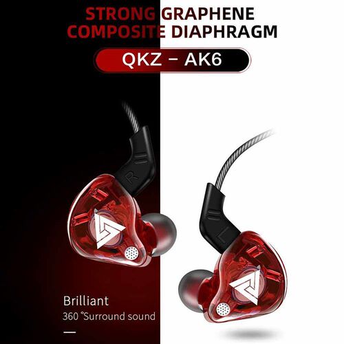 Music Earbuds QKZ AK6 ATES ATE ATR HD9 Copper Driver HiFi S