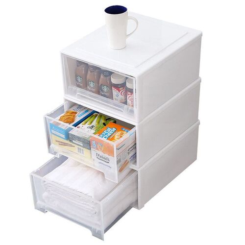 Drawer style storage box home clothing organizer storage box