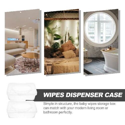 Cover Baby Wipes Box Dust Masks Containers Refillable