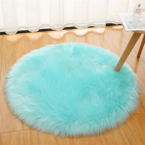 nordic round carpet bedroom chair cushion rug floor mat