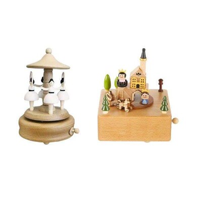 Wind up Musical Box Cwork Toy Decoration for Valentines