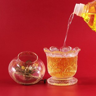 妙观藏 大悲油 灯油 家用酥油灯无烟环保防风灯可用液体酥油1瓶