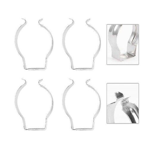 100 Pcs Manganese Steel Lamp Holder Bracket For Tube Light