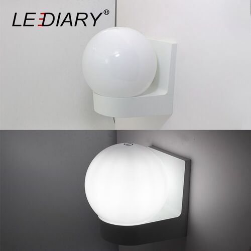 LEDIARY Outdoor Garden Porch Wall Lights IP54 E27 100-240V W