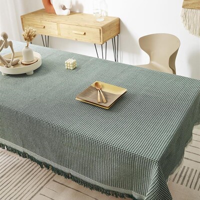 Table Cloth Linen pLace Tablecloth Rectangular Dining Table