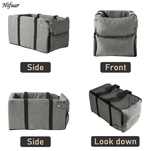 Portable Cat Dog Bed for Car Travel Puppy Cat Bed Dog Carrie