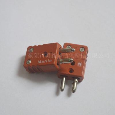 马林Marlin热电偶N型橙色大插头