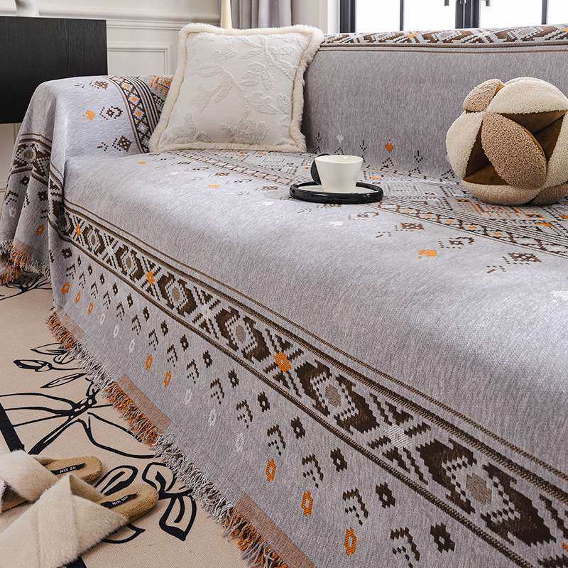 雪尼尔沙发巾四季通用防滑沙发套罩轻奢沙发盖布一片式全盖毯,3C数码配件,其它配件,淘宝优惠券,粉丝福利购,淘宝优惠卷