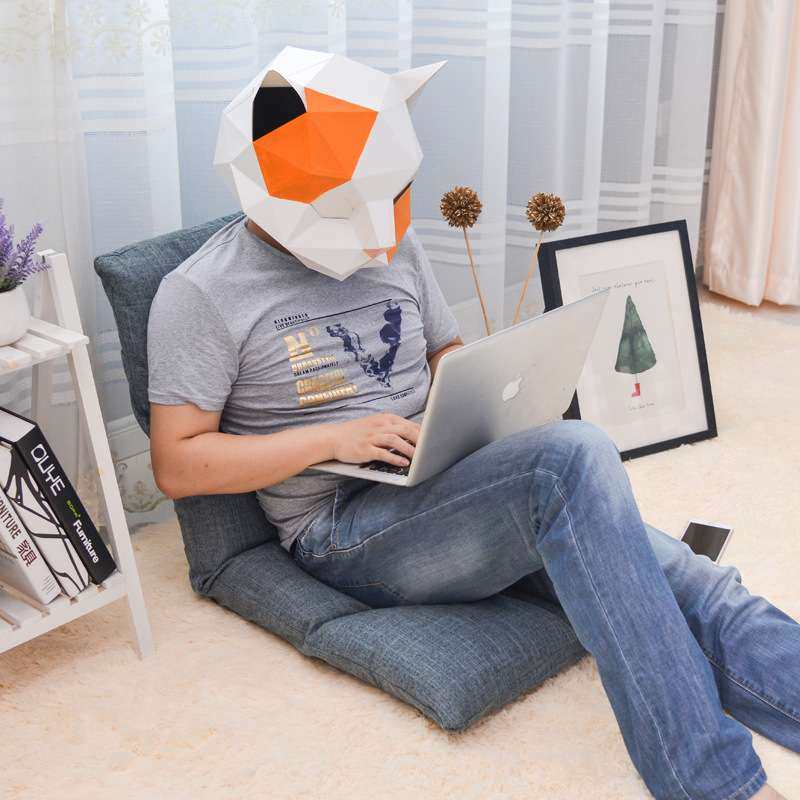 1厂家】懒人沙发榻榻米折叠单人小沙发床上靠背椅阳台飘窗折叠垫,3C数码配件,其它配件,淘宝优惠券,粉丝福利购,淘宝优惠卷