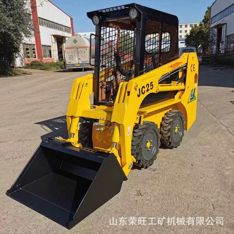 建筑工地室内用小型四轮滑移装载机农用养殖场清理用滑移小铲车,3C数码配件,其它配件,淘宝优惠券,粉丝福利购,淘宝优惠卷