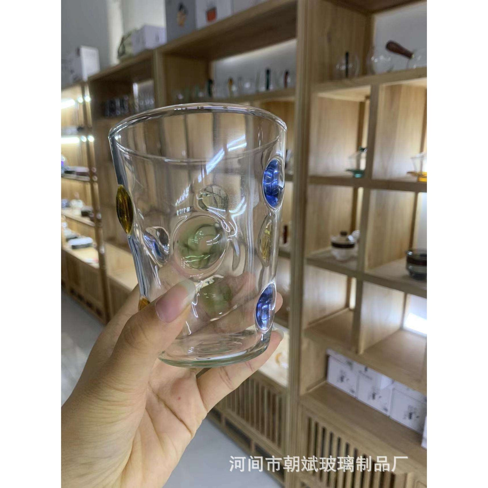 高硼硅玻璃彩色点点杯耐热高颜值牛奶杯咖啡杯男女简易杯送女友,3C数码配件,其它配件,淘宝优惠券,粉丝福利购,淘宝优惠卷