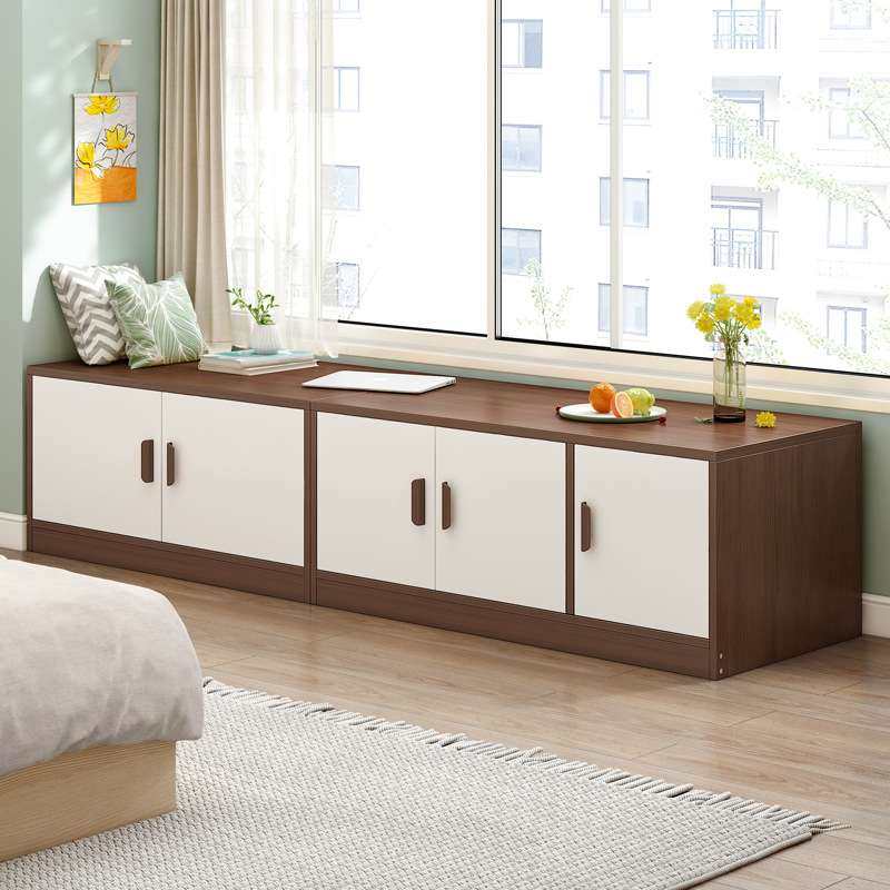 飘窗柜家用阳台柜可坐落地窗台柜卧室地柜矮柜阳台储物柜收纳斗柜,3C数码配件,其它配件,淘宝优惠券,粉丝福利购,淘宝优惠卷