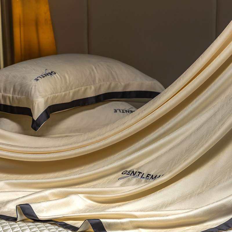 轻奢摩登100支兰精天丝夏被四件套夏季床盖清凉透气小资床品可机,3C数码配件,其它配件,淘宝优惠券,粉丝福利购,淘宝优惠卷