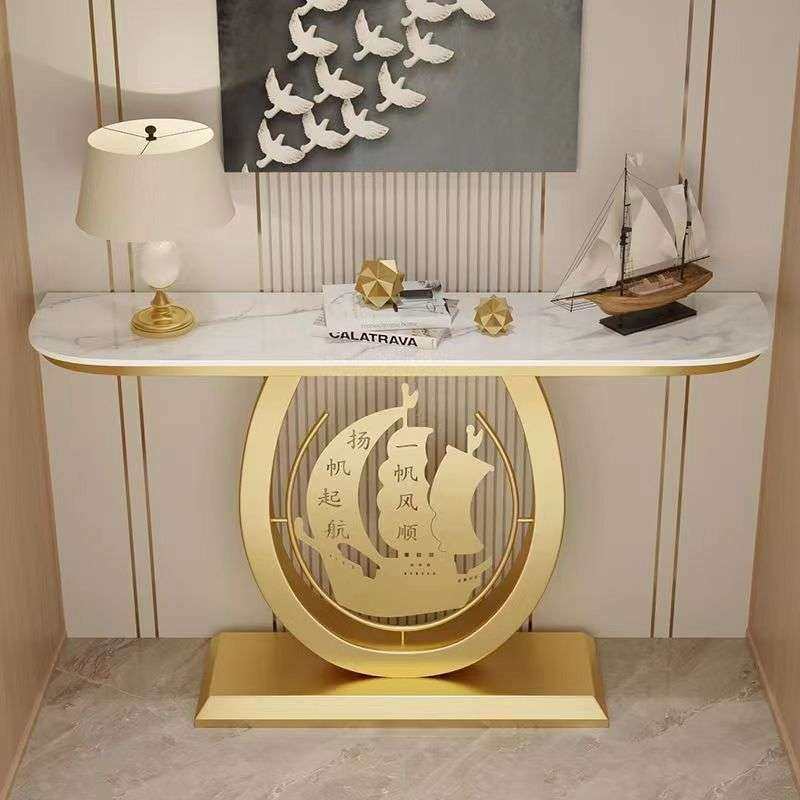 岩板玄关桌端景台意式靠墙入户柜简约现代轻奢客厅供桌走廊玄关台,3C数码配件,其它配件,淘宝优惠券,粉丝福利购,淘宝优惠卷