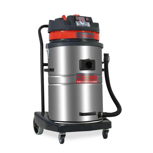 洁乐美GS-2078CN工厂车间灰尘铁屑吸尘器2000W工厂吸油机60L