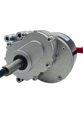 MY1016Z电动轮椅车电机配件 轮椅齿轮120/75转带电子刹履带车电机