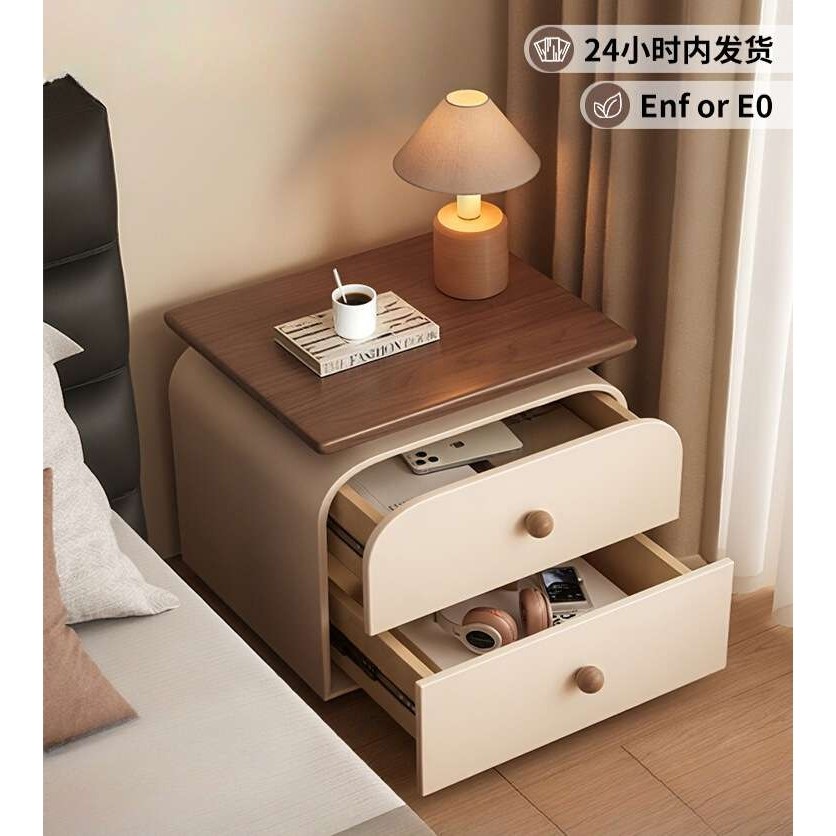 实木床头柜家用卧室2025爆款儿童中古奶油风小型储物置物收纳柜子,3C数码配件,其它配件,淘宝优惠券,粉丝福利购,淘宝优惠卷