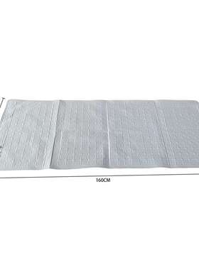 现货PVC贴合尼龙布恒温水床垫夏季冷暖水循环水床垫水暖毯灰色