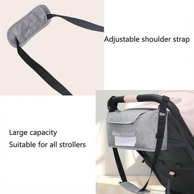 Stroller Bag Pram Organizer Baby Accessories Cup Holder ver
