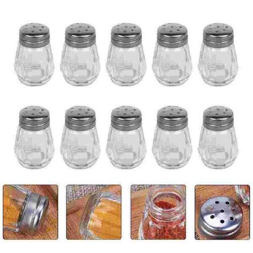 10 Pcs Can Mini Spice Jar Trundle Bed Miniature Salt and