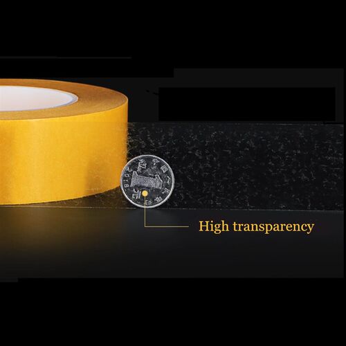 50M High Temperature Resistance PET Double Sided Tape No Tra