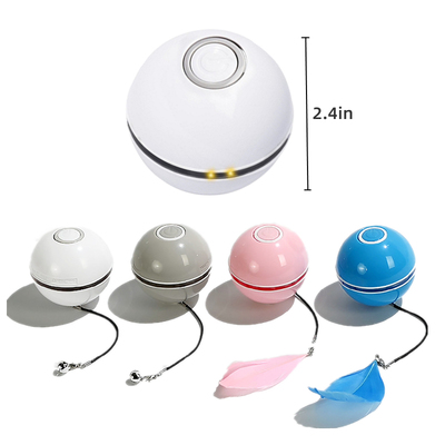 Automatic Smart Cat Toys Ball Interactive Catnip USB Recharg
