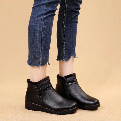 2023 New Boots Women Keep Warm Shoes Woman Zipper Women Shoe