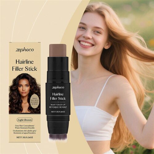 Zephoco Light Brown Natural Hairline Filler Stick - Gentle C