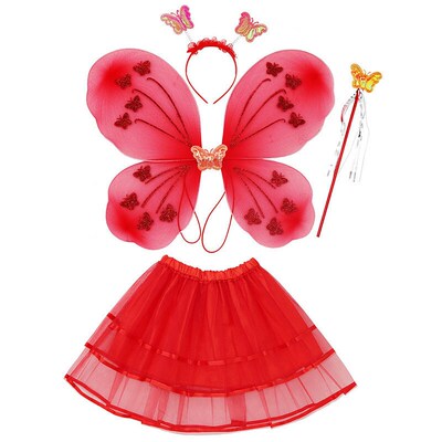 Girl Performance RolePlay Butterflies Costumes Princess