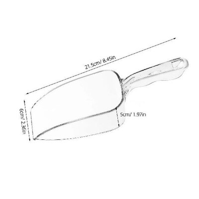 2 Pcs Ice Scoops Plastic Ice Scoop Ice Cream Scoop Popcorn