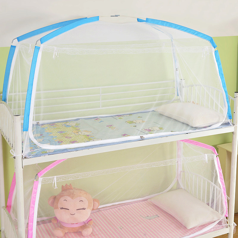 学生蚊帐上下铺通用宿舍单人床0.9m加密0.8米1.2米寝室蒙古包,床上用品,蚊帐,淘宝优惠券,粉丝福利购,淘宝优惠卷