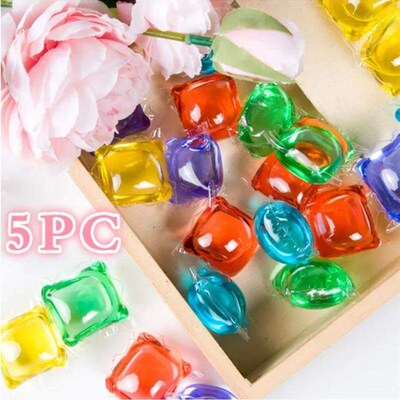 20Pcs Colorful Laundry Ball Gel Beads Lasting Fragrance Clot