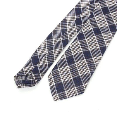 Fashion Cotton Stripe Ties For Men Casual Plaid Necktie Grav