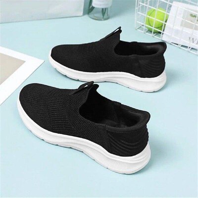 Women Orthopedic Walking Shoes with Arch Support Slip On