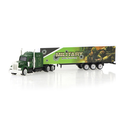 1 Pcs Sliding Alloy Truck Model Diecast Car Toy Container Oi